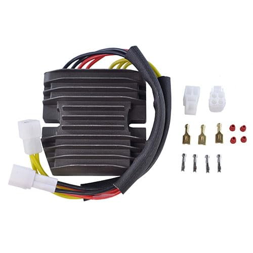 RMSTATOR Mosfet Regulator Rectifier Replacement for Suzuki Hayabusa 1300R / GSF 1250 Bandit/GSX 1250 1300 B-King/GSXR 600 750 1000 / Boulevard / VL800 2001-2019 | 32800-02H00 32800-15H00