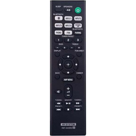 RMT-AA400U Remote Control Commander fit for Stereo Receiver STR-DH190