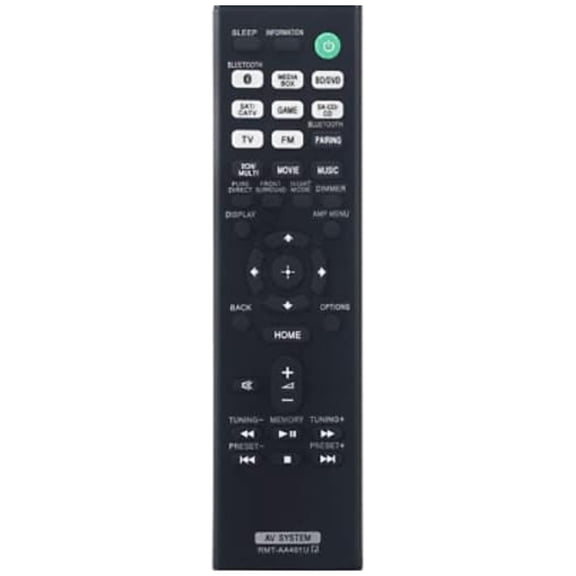 RMT-AA401U Replace Compatible with Multi Channel AV Receiver STR-DH590