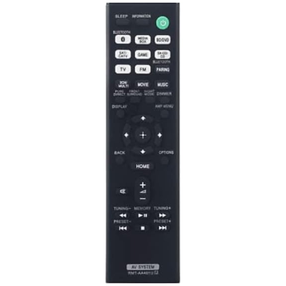 RMT-AA401U Replace Compatible with Multi Channel AV Receiver STR-DH590