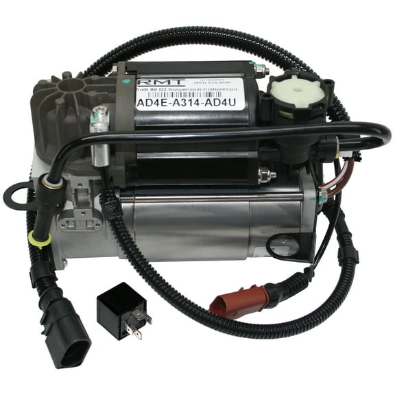 RMT AD4E-A314-AD4U - New Front Left and Right, Rear Left and Right Suspension Compressor : with Relay kit