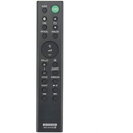 RMT-AH103U Replacement Soundbar Remote Control Applicable for Sony Soundbar HT-CT80 SA-CT80 HTCT80 SACT80