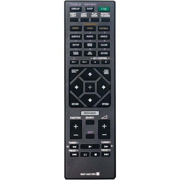 RMT-AM120U Remote Control Commander fit for Home Audio System MHC-V7D