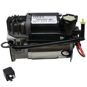 RMT Air Suspension Compressor & Relay Kit Compatible with Mercedes-Benz S-Class W220 2000-2006, E-Class W211 2003-2009,CLS-Class W219 2005-2011