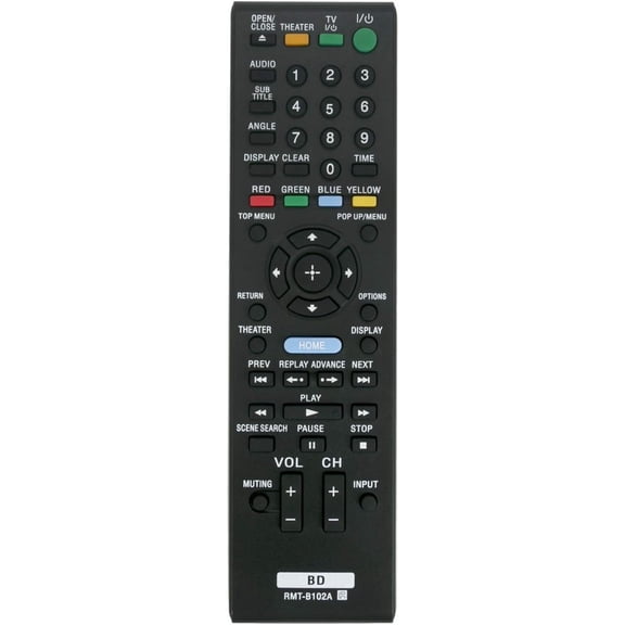 RMT-B102A Remote Control Commander fit for Blu-ray Player BDPS550 BDPS5000ES BDP-S350 BDP-BX1