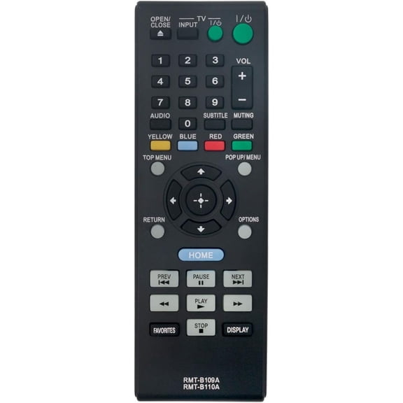 RMT-B110A Replacement Remote Control Commander fit for Blu-ray Player BDP-BX58 BDP-BX38 BDP-S580