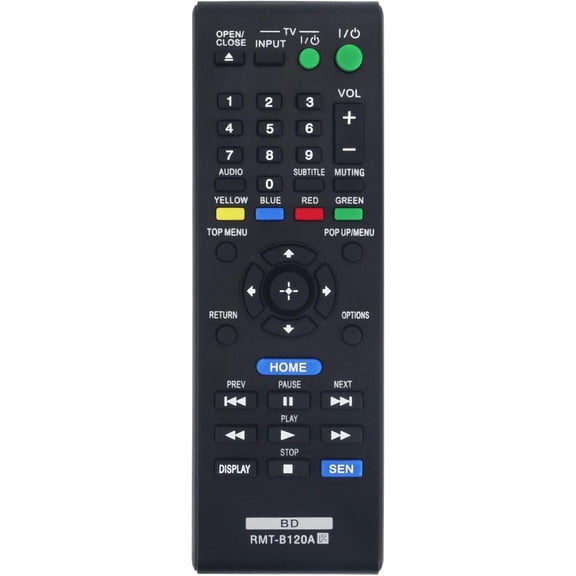 RMT-B120A Replacement Remote Control Commander fit for Blu-ray Player BDP-S1100 BDP-S3100 BDP-S5100