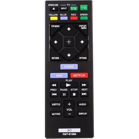RMT-B126A Remote Control Commander fit for Blu-Ray Player BDP-BX120 BDP-BX320 BDP-BX520 BDP-BX620
