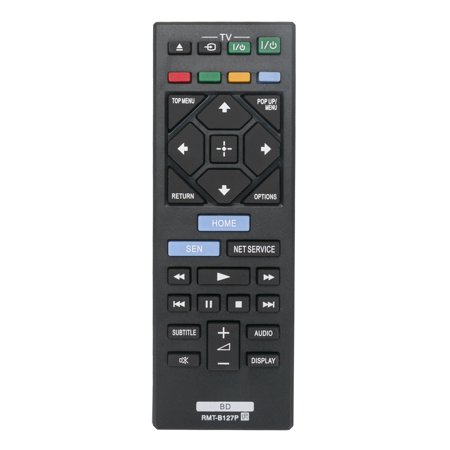 RMT-B127P Replacement Remote Control Compatible with Sony 3D Wifi BLU-RAY Disc DVD Recorder BDP-S3200 BDP-S4200 BDP-S1200 BDP-S5200