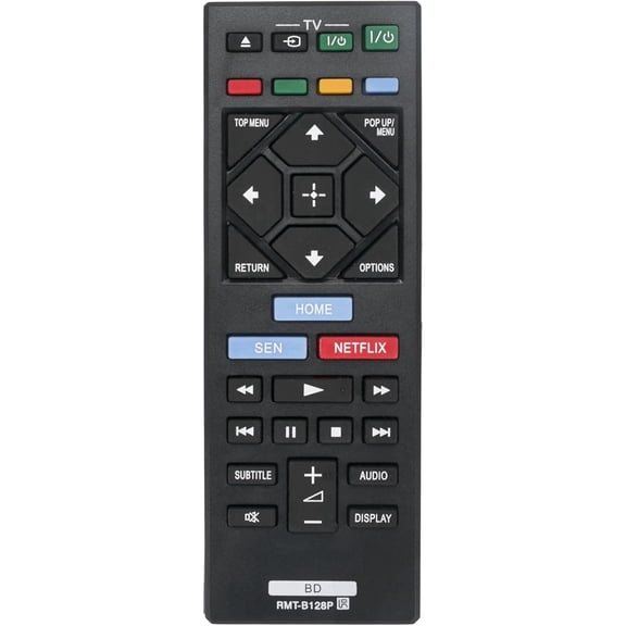 RMT-B128P Replacement Remote Control Commander fit for Blu-ray Player BDP-S7200 BDP-S5200 BDP-S6200