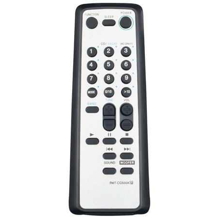RMT-CG500A Infrared IR Remote Control Replace CD Radio Cassette Recorder CFD-G500 CFD-G500L