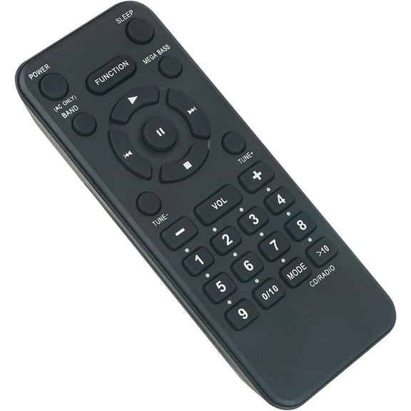 RMT-CS350A Remote Control Commander fit for Boombox Speaker System CFD-S350 CFD-S350L