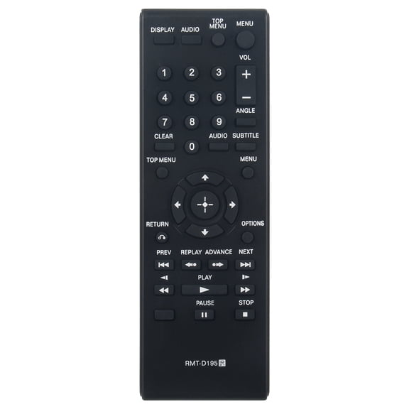 RMT-D195 Replaced Remote Control for SONY PORTABLE DVD DVPFX950WM DVPFX750 DVPFX74