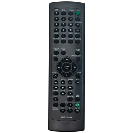 RMT-D255A Replace Remote for Sony VCR DVD RDR-VX535 RDR-VX560 RDRVX535 RDRVX560