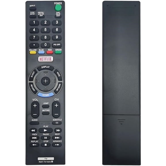 RMT-TX102U Replacement Remote Control Compatible with TV RMT-TX100D RMT-TX200U RMT-TX300U Infrared