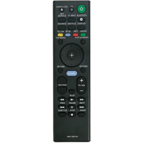 RMT-VB310U Replacement Remote Control Commander fit for Blu-ray Player UBP-X800M2 UBP-X800 UBP-X1100ES