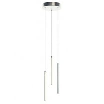 AFX  Rosemont 12'' 3-Light LED Pendant Satin Nickel