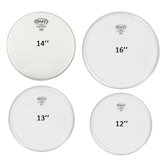 RMV Set Deep Performer Basic Drumhead Pack PKC-1100 - Made in Brazil