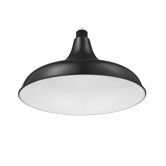 RMWHS14-SB-Millennium Lighting-R Series - Warehouse Shade-8.25Inches tall 14 Inches Wide-Satin Black Finish