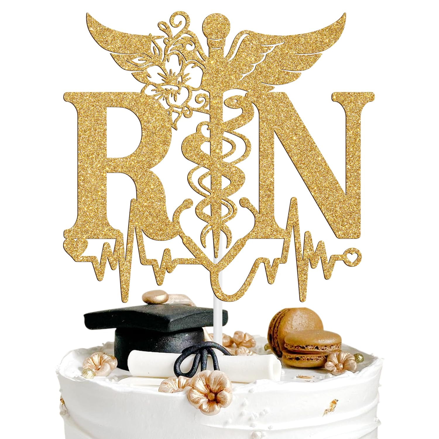 RN Cake Topper, PresNok Congrats Nurse Grad, Future RN/BSN/CNA/LPN/NP ...