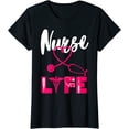 thumbnail image 1 of RN LVN CNA Nurse Life Medical Cool Nursing Graduate Gift T-Shirt, 1 of 3