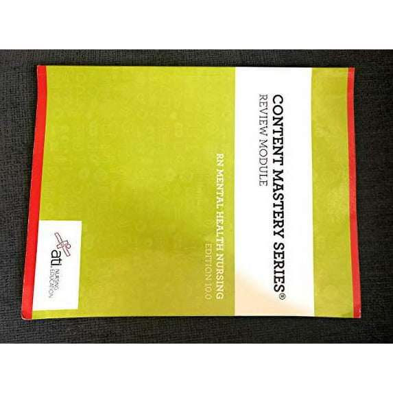 Pre-Owned RN Mental Health Nursing Edition 10. 0 (Paperback) 1565335708 9781565335707