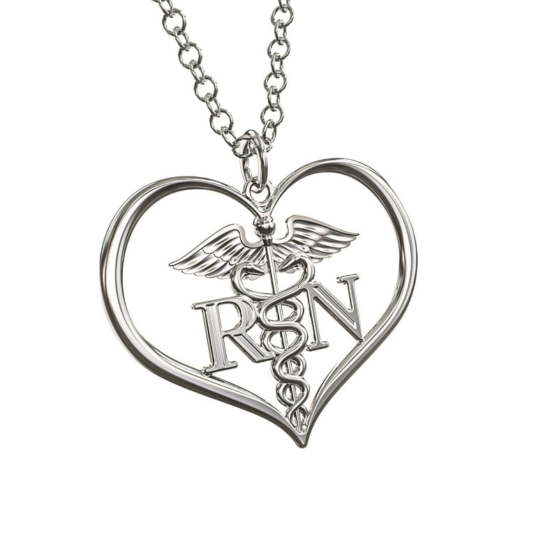 Shiny Silver Love California Necklace Shiny Silver Love California Necklace