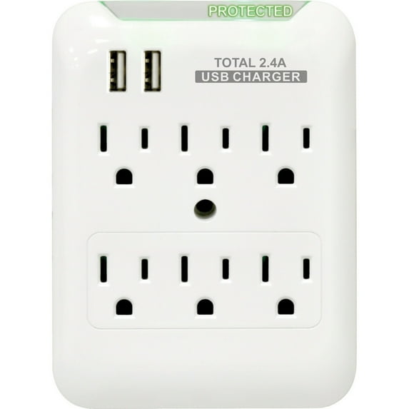 RND-WPT62 8-Outlets Surge Suppressor/Protector