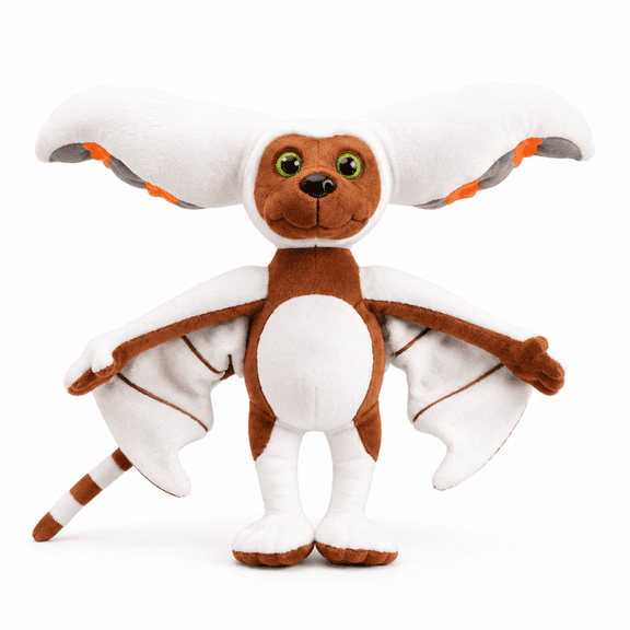 RNHNLOH Cute Plush Stuffed Animal, Soft Cloud Bull and Little Bat Character Doll