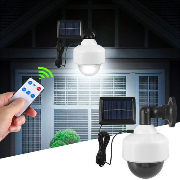 RNLUGM Smart Home , Simulated Monitoring False Camera Solar Energy Human Body Induction Courtyard Lamp Wall Lamp Street Lamp Searchlight Spots Lamp Garden Lamp