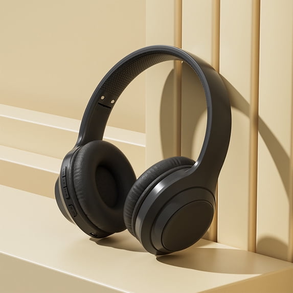 RNLUGM Headphones,,Bluetooth Headphones Wireless Earbuds Over Ear Bluetooth Wireless Headphones Intelligent Noise Reduction HiFi Stereo Foldable Headset With Long Battery Life
