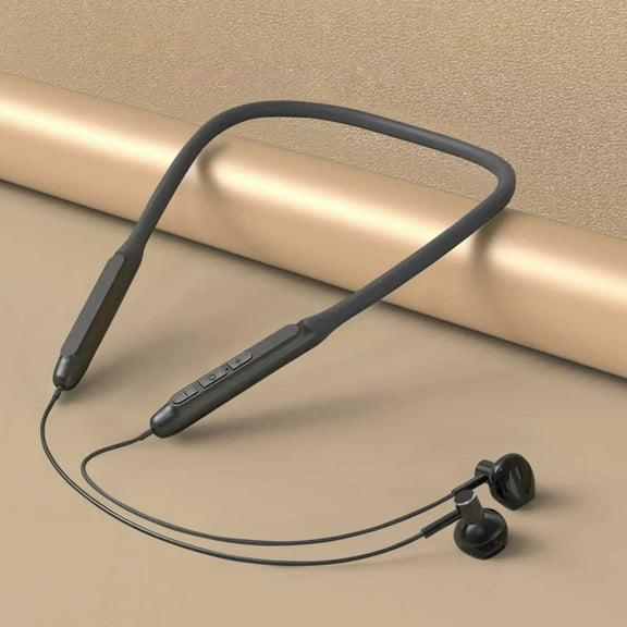 RNLUGM Headphones,,Sports Neck Mounted Bluetooth Earphones Neck Mounted Wireless Bluetooth Earphones With High Battery And Long Battery Life,Bluetooth Headphones Tech