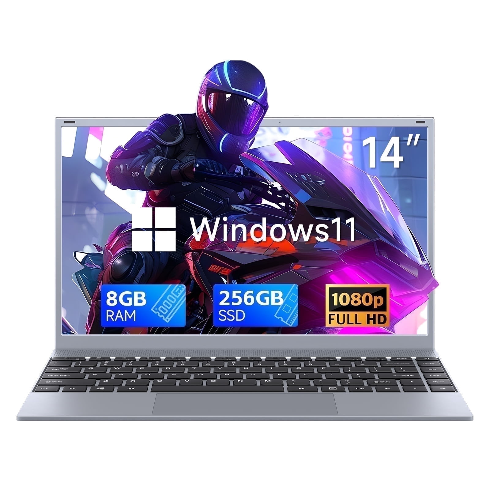 ESOOR 14.1 inch Lightweight Business Laptop Computer Windows