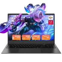 RNRUO 15.6" Windows 11 Laptop, Dual 8GB RAM, 256GB SSD, AMD 3020e with 2 Cores up to 2.6GHz, With Office 2024, 1920x1080 Display WiFi5 BT5.0 for Student, Home Office, Business