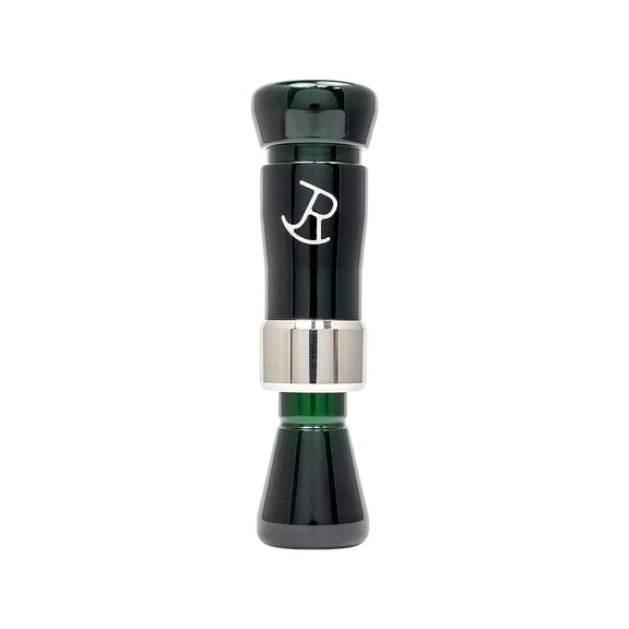 RNT Rockin' R Short Barrel Duck Call Mallard Green