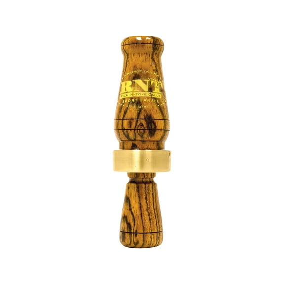 RNT Short Barrel Duck Call Bocote Wood