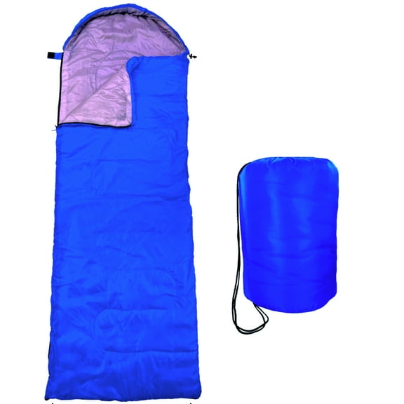 RNX 3 Season Sleeping Bag Lightweight, Compression Sack, 40 to 80 Degrees F