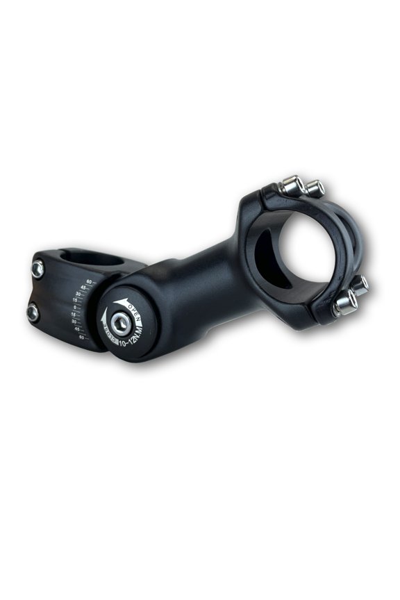 31.8mm Handlebar Adjustable Bike Stem Riser 0-60 Degree, 110mm long