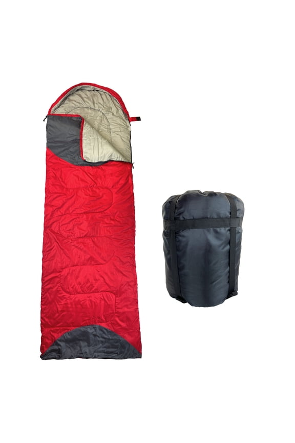 4 Season Sleeping Bag Lightweight with Compression Sack, 32 Degree F