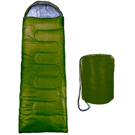 RNX 4 Season Sleeping Bag Lightweight with Compression Sack, 32 Degree F