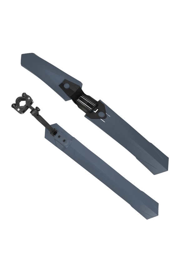 Grey Mountain Bike Mud Guard Front and Rear Fenders, Universal
