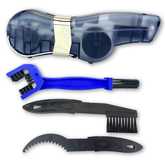 RNX Heavy Duty Bike Chain Rotating Brush Scrubber Cleaning Tool Kit