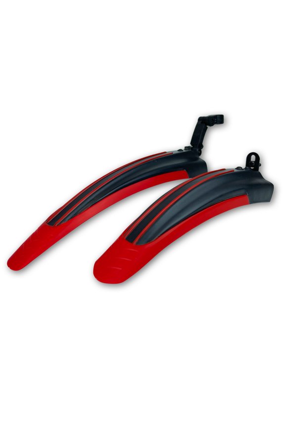 Red Mountain Bike Mud Guard Front and Rear Fenders, Universal