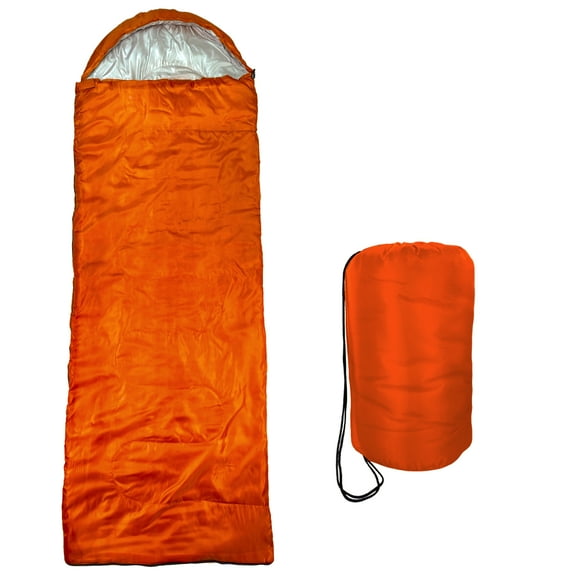 RNX Warm Weather Lightweight Sleeping Bag, Ultralight with Compression Sack