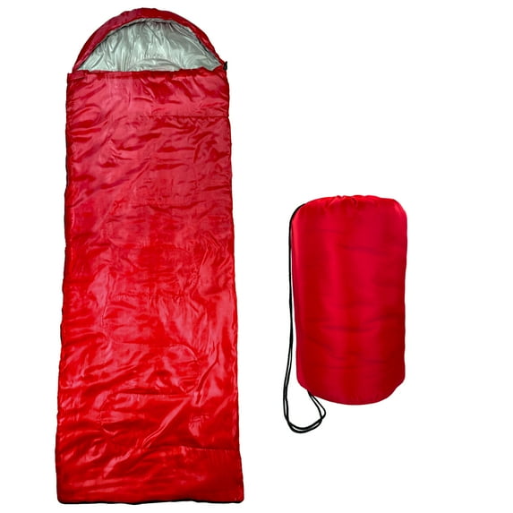 RNX Warm Weather Lightweight Sleeping Bag, Ultralight with Compression Sack