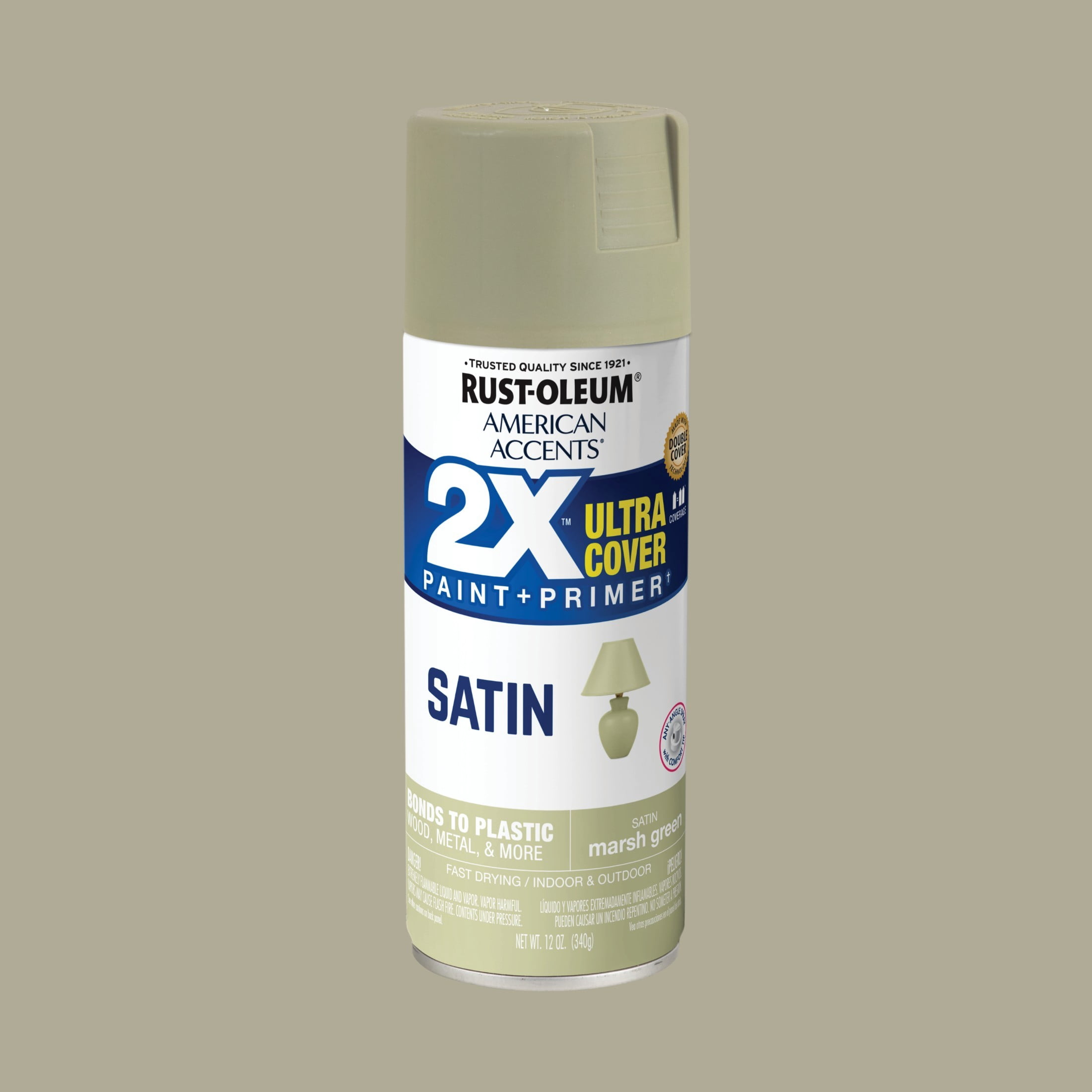 Rust-Oleum American Accents 2X Ultra Cover Flat Spray Paint-398626