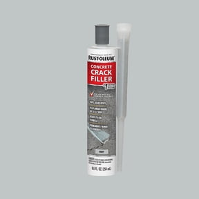 Gray, Rust-Oleum Concrete Crack Filler-400057, 8.6 oz