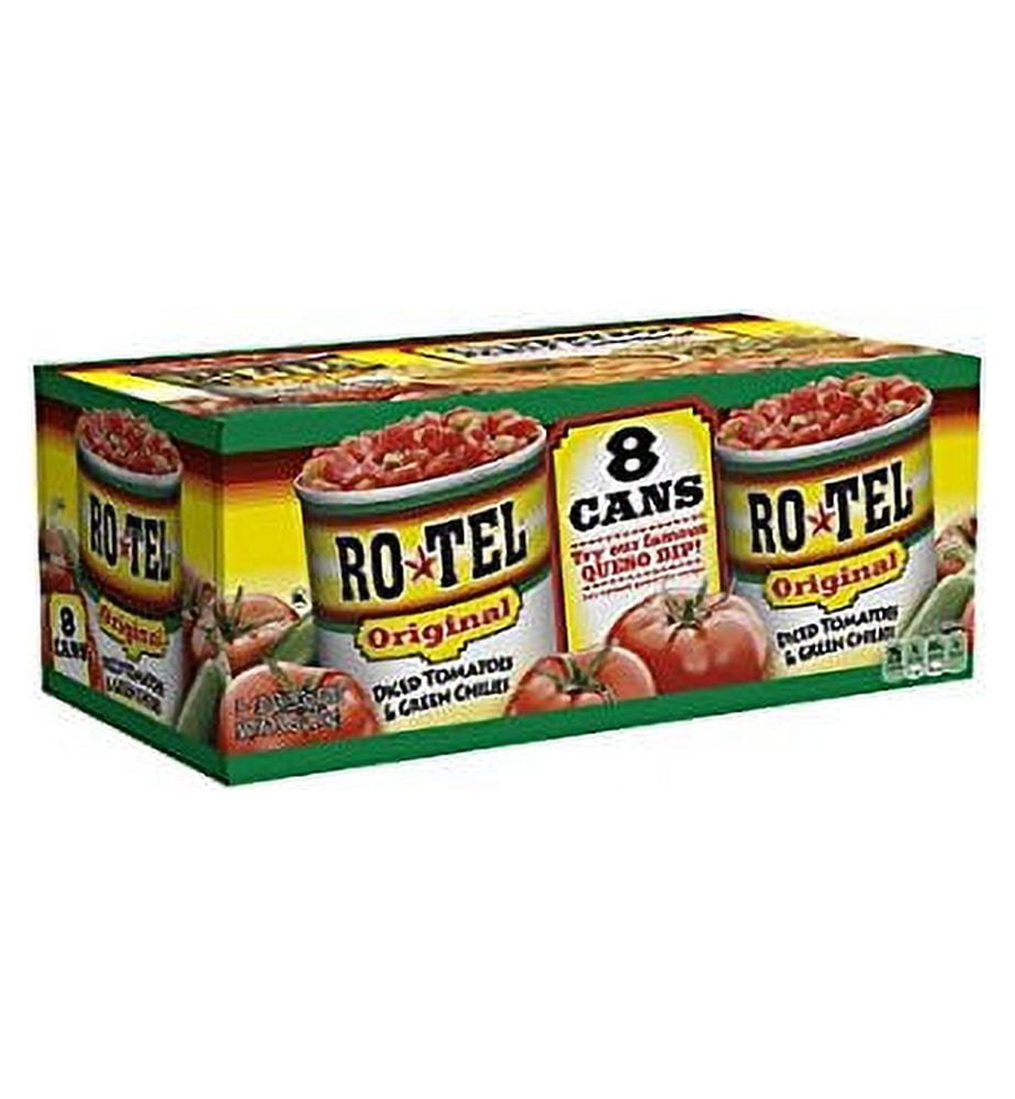 ROTEL Diced Tomatoes & Green Chilies (10 oz. cans, 8 ct.)