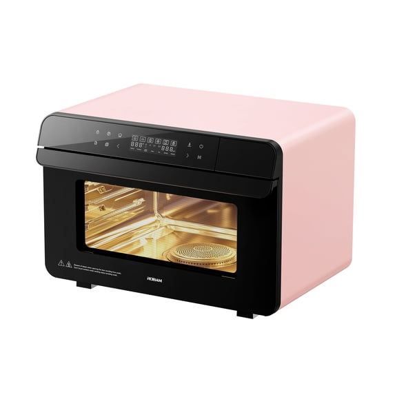 Robam 23QT Countertop Convection Steam Oven R-BOX with Touchscreen Controls, Pink
