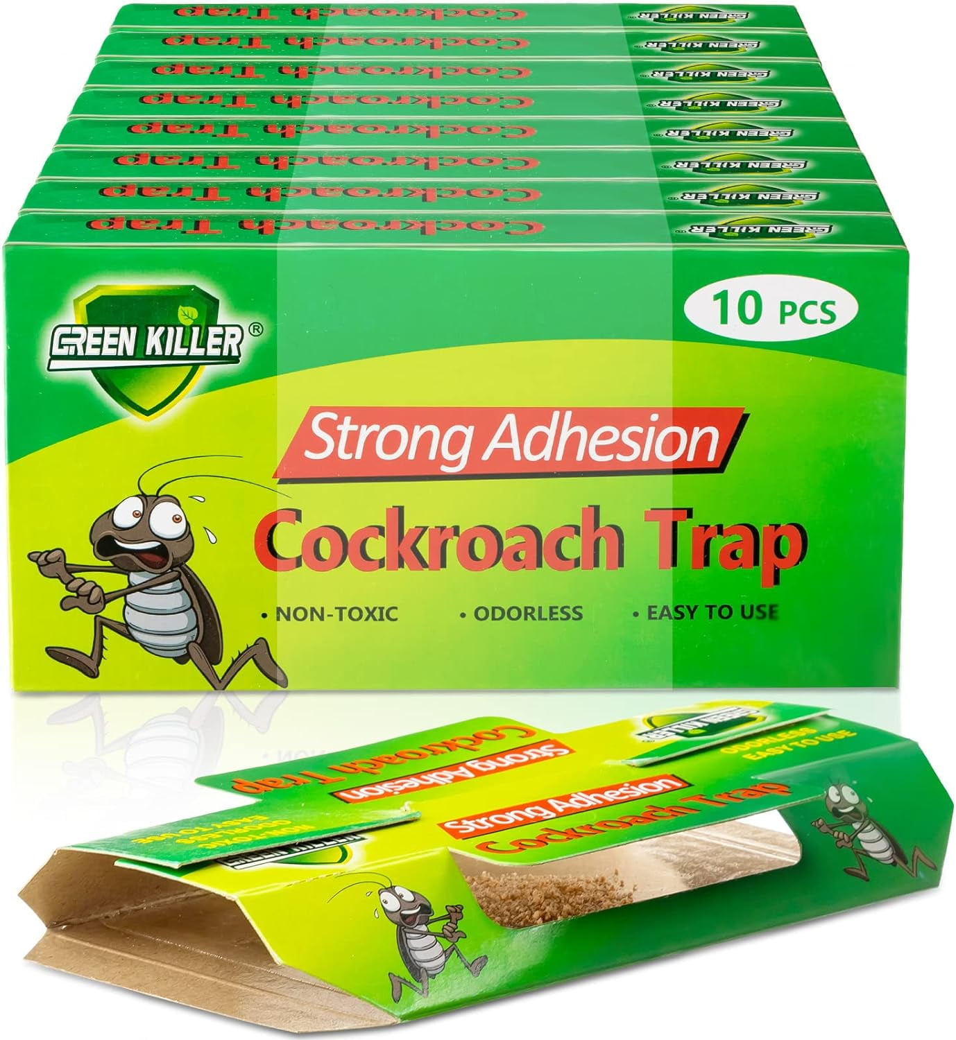 ROACH GLUE STICKY INSECT TRAP (10 PCS) ECO FRIENDLY ROACH KILLER